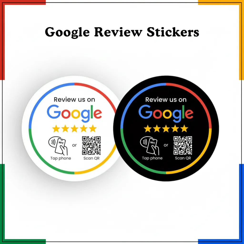 Google Review Stickers