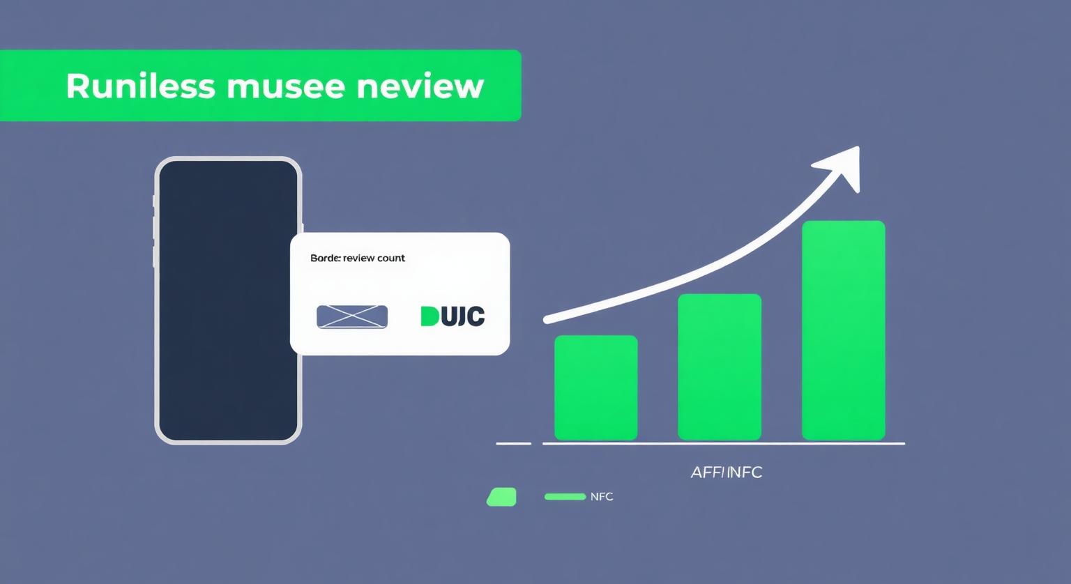 Double Your Monthly Google Reviews With NFC Cards