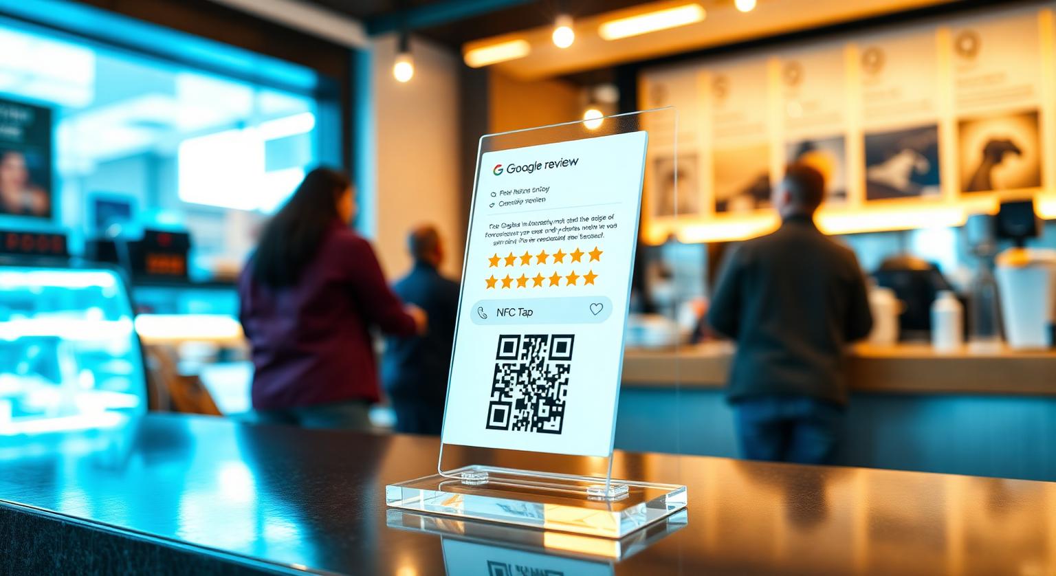 Google Review Stand Placement: 5 Spots That Triple Reviews