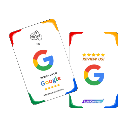 Google Review Cards NFC + QR Code โ NFC Google review card showcase 2 (USA)