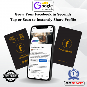 NFC & QR Code Facebook Business Card