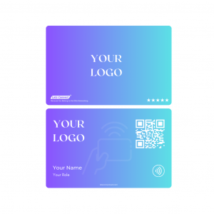 Executive Contactless Business Card with Web Page & NFC