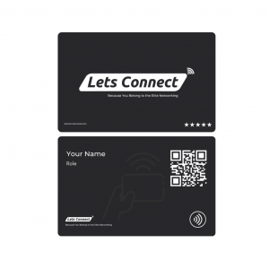 Musician Contactless Business Card with Web Page & NFC