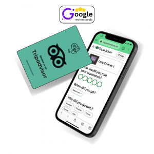 Tripadvisor Green_Black Review Cards Simple