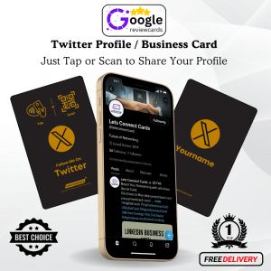 NFC & QR Code Twitter Business Card