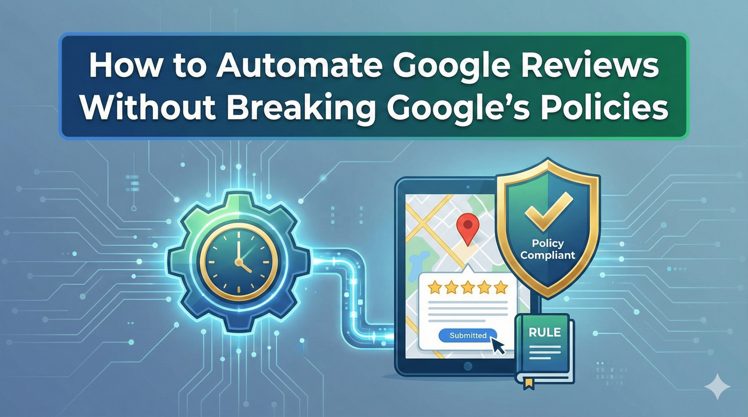 how to automate Google Reviews without violating policies