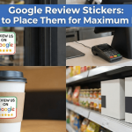 Google Review Stickers