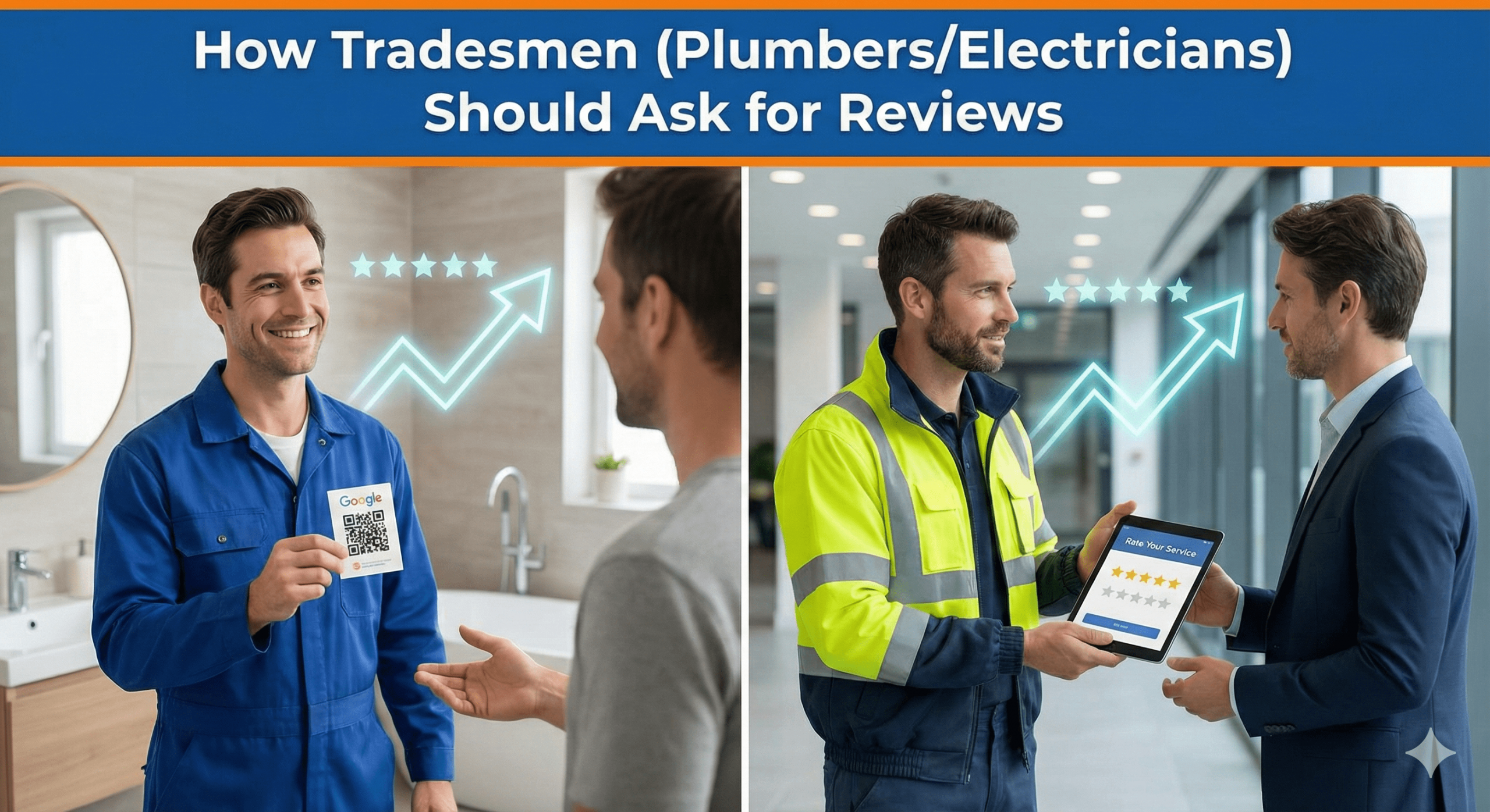 How Tradesmen Plumbers Electricians Should Ask for Reviews