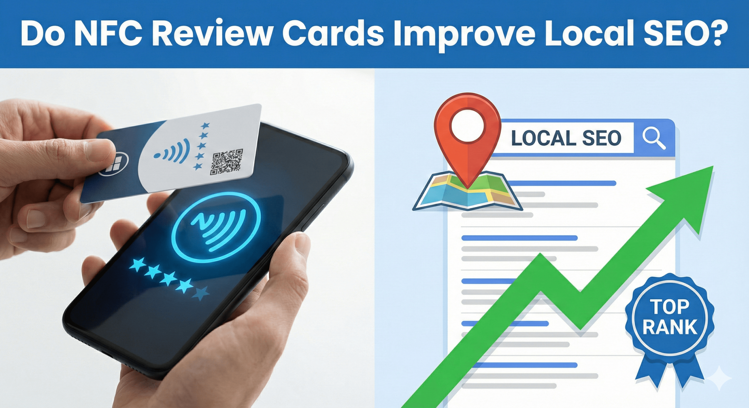 NFC Review Cards Improve Local SEO