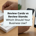 Review Cards vs Review Stands